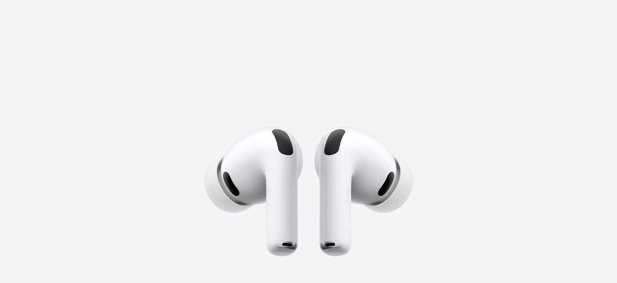 AirPods&nbsp;Pro&nbsp;3, bezvadu austiņas, balta krāsa, silikona uzgalīši